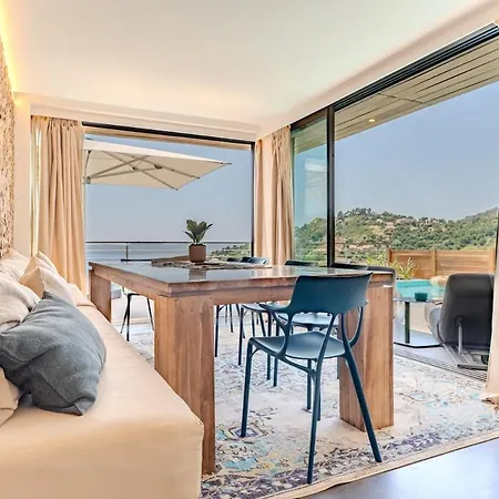 Rooftop In Lavandou, Panoramic View Apartmán *