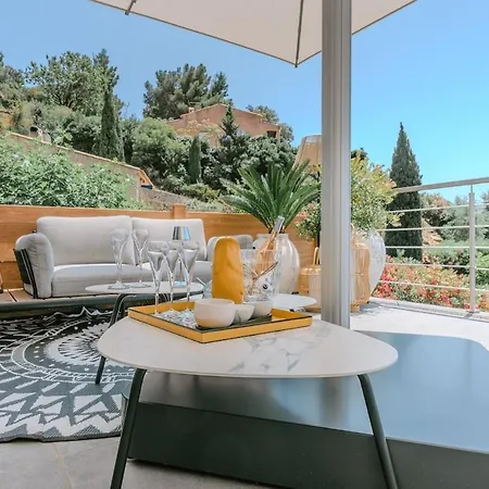 Rooftop In Lavandou, Panoramic View *
