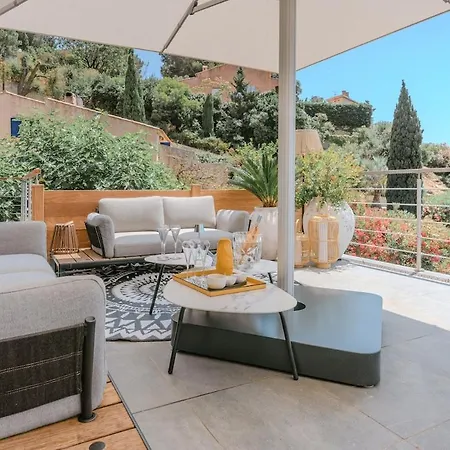 Apartment Rooftop In Lavandou, Panoramic View