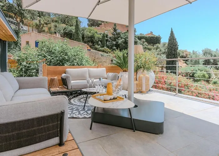 Apartman Rooftop In Lavandou, Panoramic View
