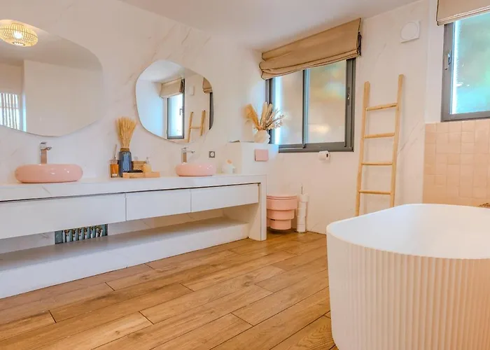 Rooftop In Lavandou, Panoramic View