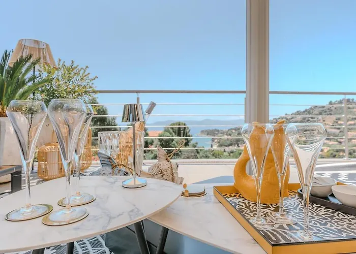 Rooftop In Lavandou, Panoramic View *